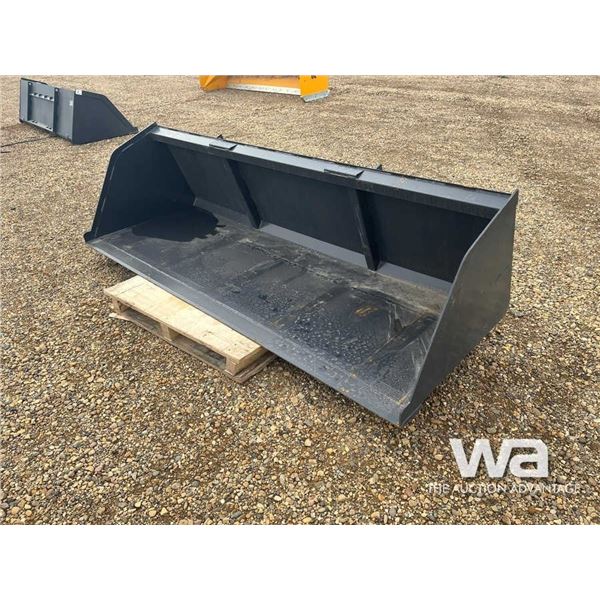 (UN-USED) 102" SKID STEER SNOW BUCKET