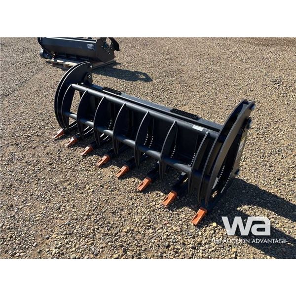 (UNUSED) 2022 SKID STEER 78 IN. LOG GRAPPLE