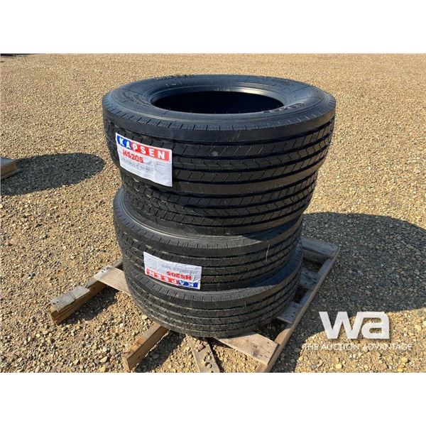 (UNUSED) (4) KAPSEN HS205 275/70R22.5 TIRES