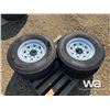 Image 7 : (UNUSED) (4) GRIZZLY ST235/80R16 TIRES & RIMS