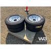 Image 3 : (UNUSED) (4) GRIZZLY ST235/80R16 TIRES & RIMS