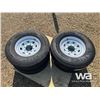 Image 6 : (UNUSED) (4) GRIZZLY ST235/80R16 TIRES & RIMS