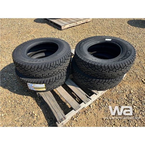 (UNUSED) (4) CENTARA WINTER RX858 225/75R16 TIRES