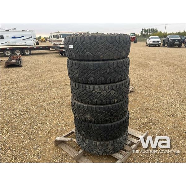 (6) LT275/70R18 TIRES