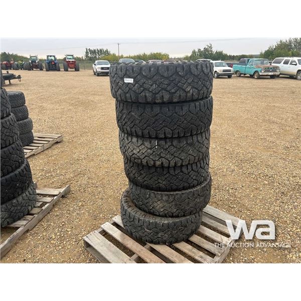 (6) LT275/70R18 TIRES