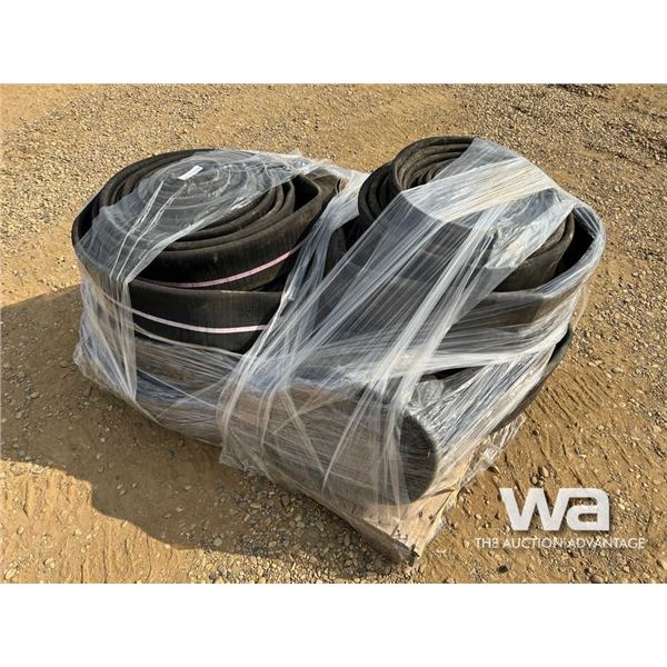 PALLET OF 4" HIGH PRESSURE LAYFLAT HOSE