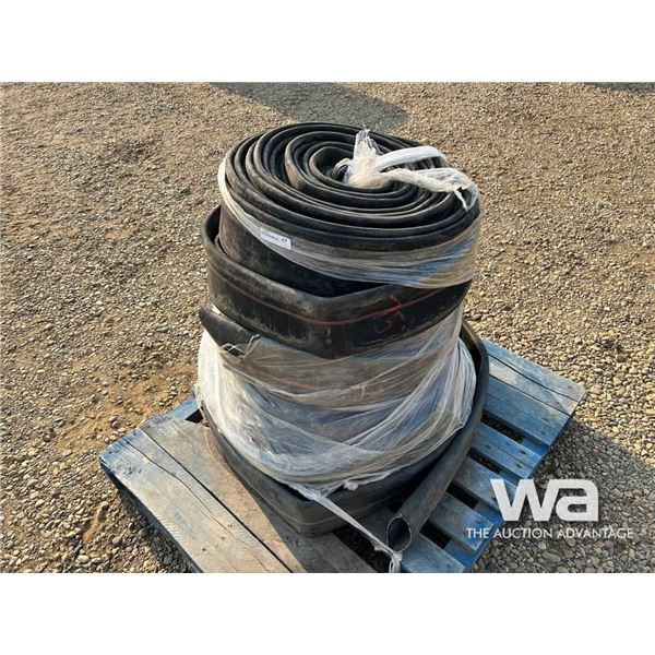 PALLET OF 4" HIGH PRESSURE LAYFLAT HOSE