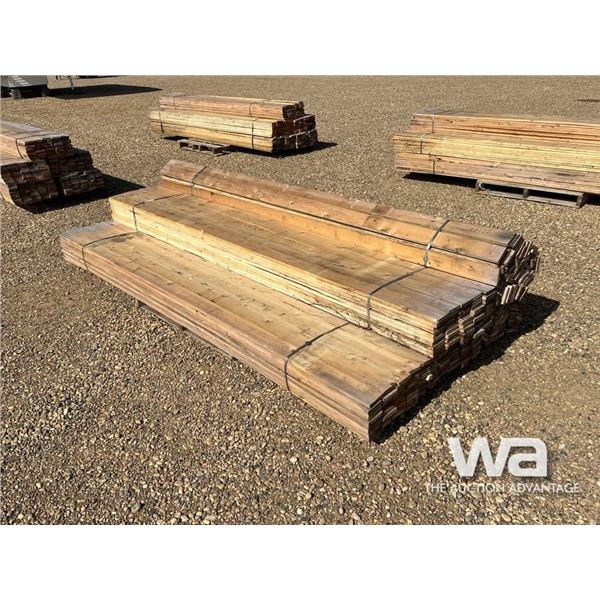 (250) 10 FT. 1X4" LUMBER