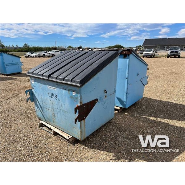 (2) DUMPSTERS WITH LIDS