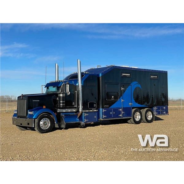 2013 KENWORTH W900 T/A SLEEPER STEAM TRUCK