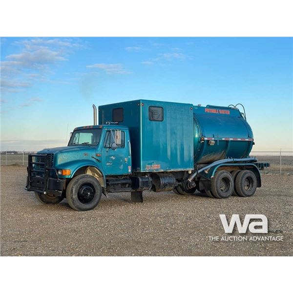 1996 IHC 4900 T/A POTABLE WATER TANK TRUCK