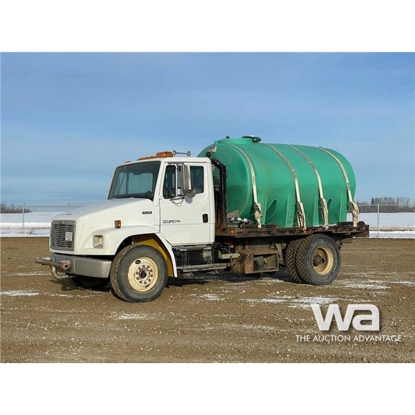 2001 FREIGHTLINER FL70 S/A FLATBED TRUCK
