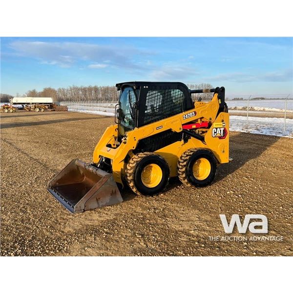 2021 CATERPILLAR 242D3 SKID STEER LOADER