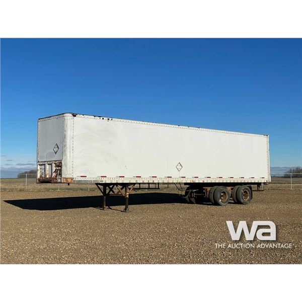 1971 FRUEHAUF 45 FT. T/A JOB VAN TRAILER