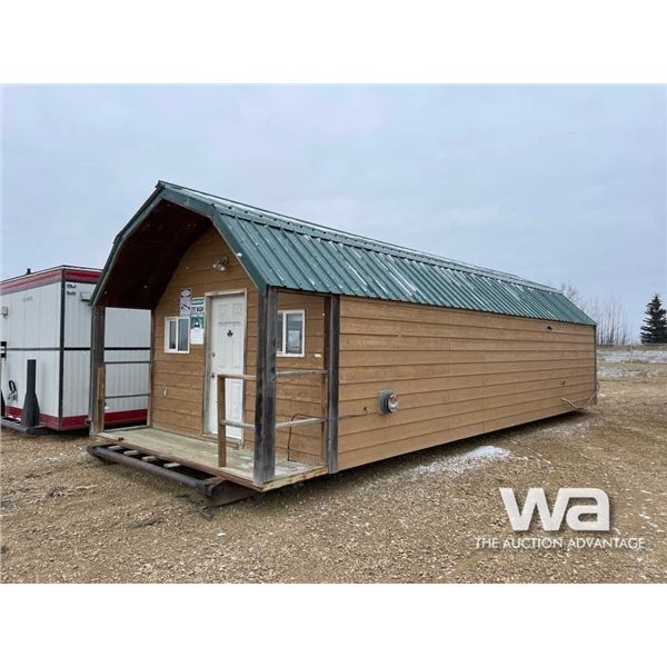 CABIN 14 X 32 FT. ON SKIDS