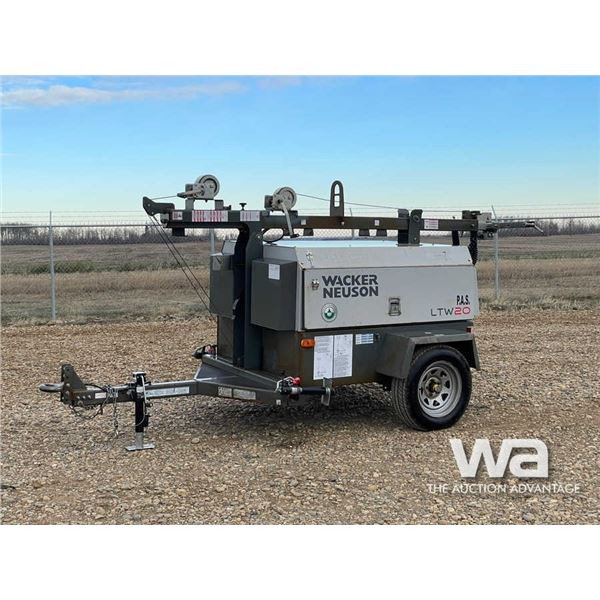 2011 WACKER NEUSON LTW 20 20 KW LIGHT TOWER