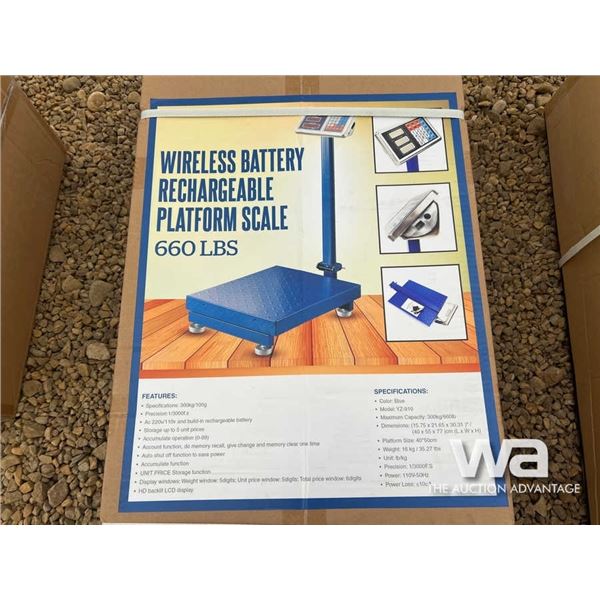 (UNUSED) WIRELESS PLATFORM SCALE
