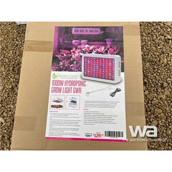 (UNUSED) MODERN FARMS 1000W HYDROPONIC GROW LIGHT