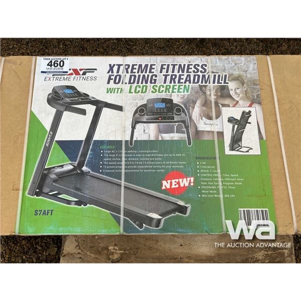 (UNUSED) XTREME FITNESS FOLDING TREADMILL