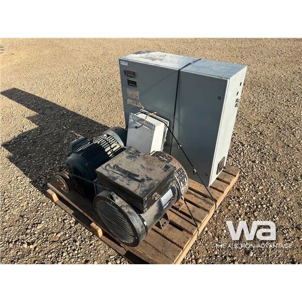 ELECTRIC MOTOR, ELECTRIC GENERATOR & MCC PANEL