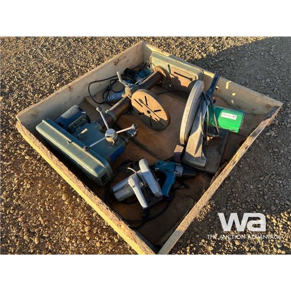 PALLET OF ELECTRIC TOOLS