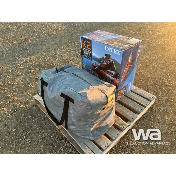 INTEX K2 TWO-PERSON FISHING KAYAK
