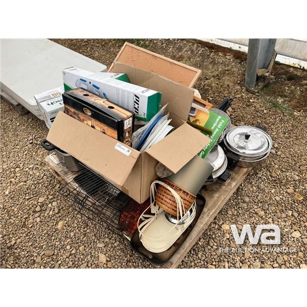 COOKWARE, PLASTICS, KITCHENWARE
