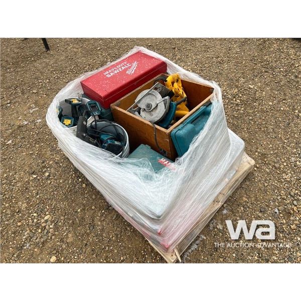 DEWALT & MAKITA CORDLESS SHOP TOOLS