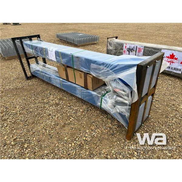 (UNUSED) BLUE VIPER 15,000 LBS 2 POST AUTO LIFT