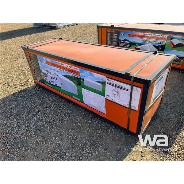 (UNUSED) TMG 15 X 35 FT. MOTORHOME STORAGE SHELTER