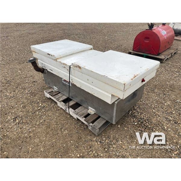 TOOL BOX & TONKA TRUCK EQUIP. ALUM. 330L FUEL TANK