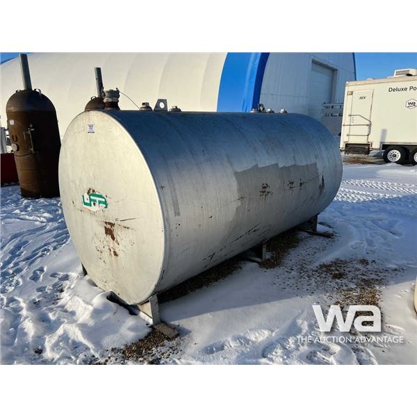 APRROX. 1500 GAL. SPLIT FUEL TANK