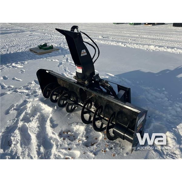 2010 QUICK ATTACH 84" SKID STEER SNOW BLOWER