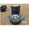 Image 4 : (4) WINTERCAT RADIAL SST LT275/65R20 TIRES & RIMS