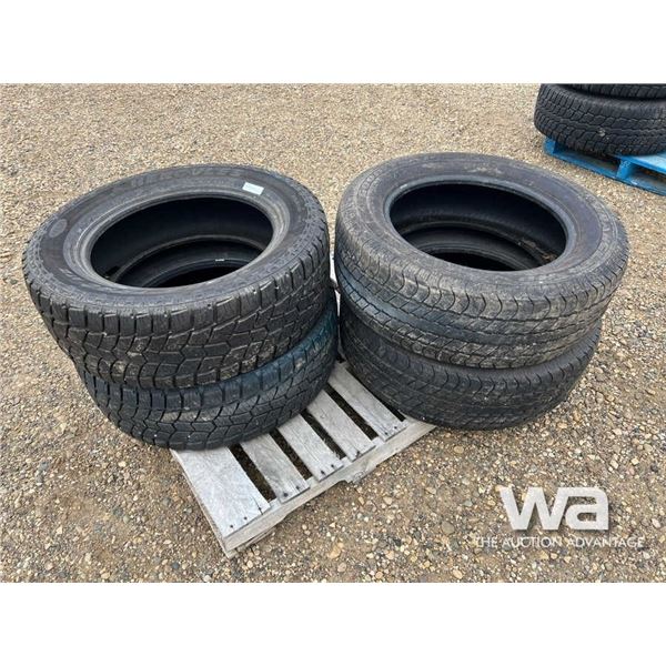 (4) GOODYEAR WRANGLER HP 275/60R20 TIRES