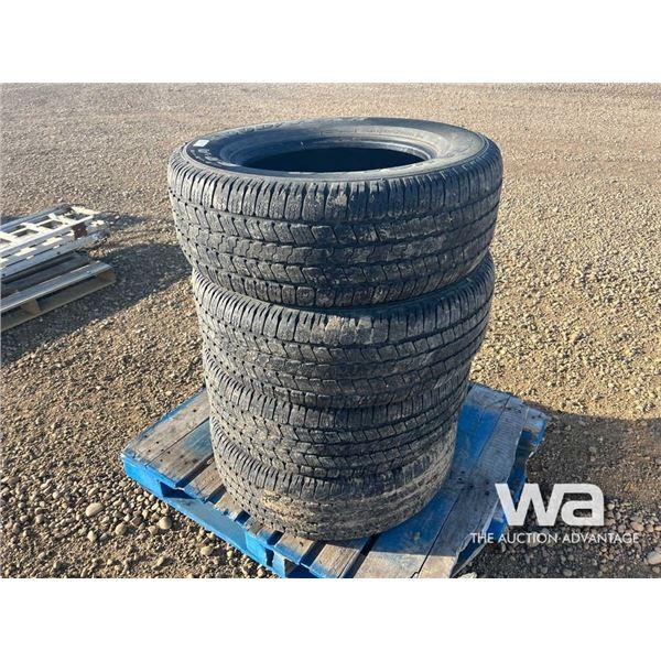 (4) GOODYEAR WRANGLER 275R65/18 TIRES
