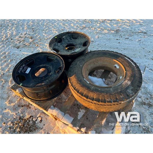 (2) FORD 8 BOLT RIMS