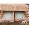 Image 5 : 28" X 12 FT. WOOD WORK BENCH