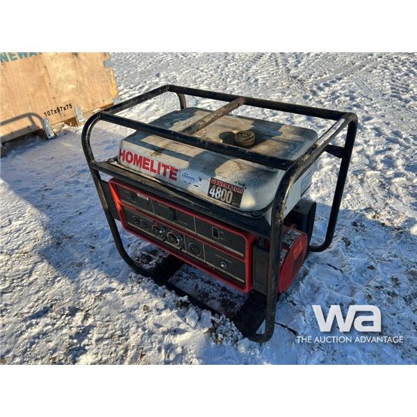 HOMELITE 973 4800 WATT GENERATOR