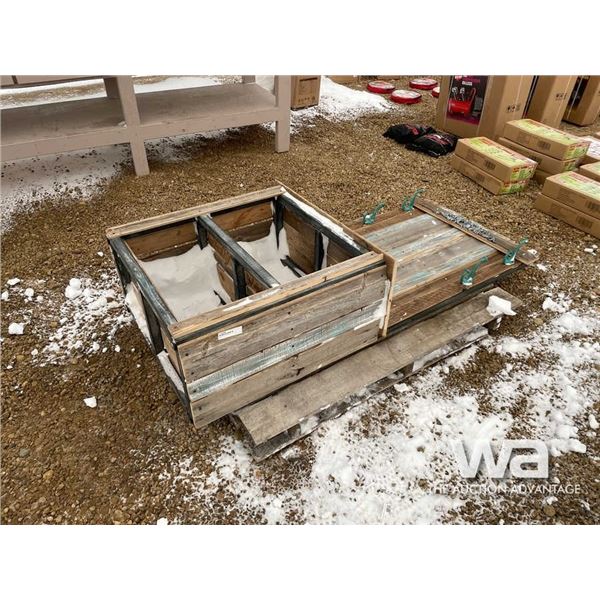 BARN WOOD HUTCH