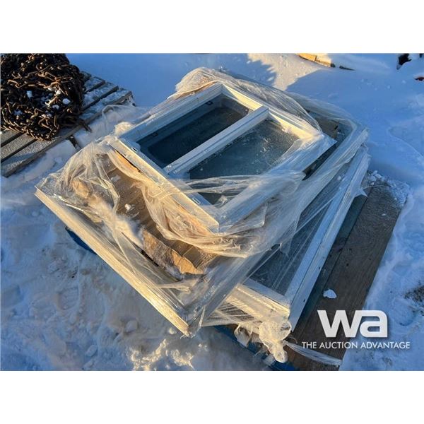 PALLET OF EXTERIOR WINDOWS