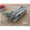 Image 4 : (7) PALLETS OF METAL SHELVING