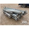 Image 6 : (7) PALLETS OF METAL SHELVING