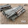 Image 9 : (7) PALLETS OF METAL SHELVING