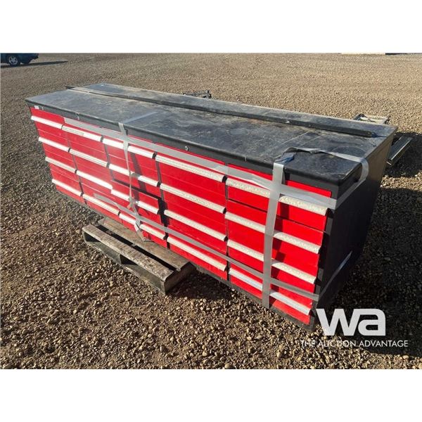 (20) DRAWER WORK BENCH