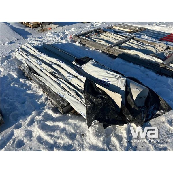 QTY OF RIDGECAP STEEL ROOFING
