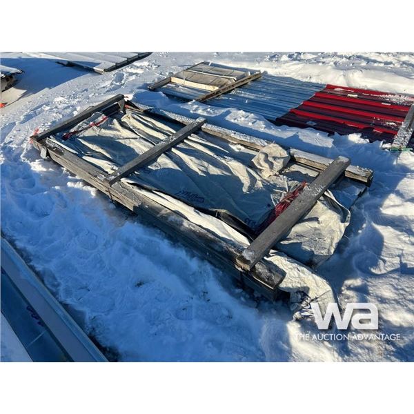 QTY OF STEEL ROOFING