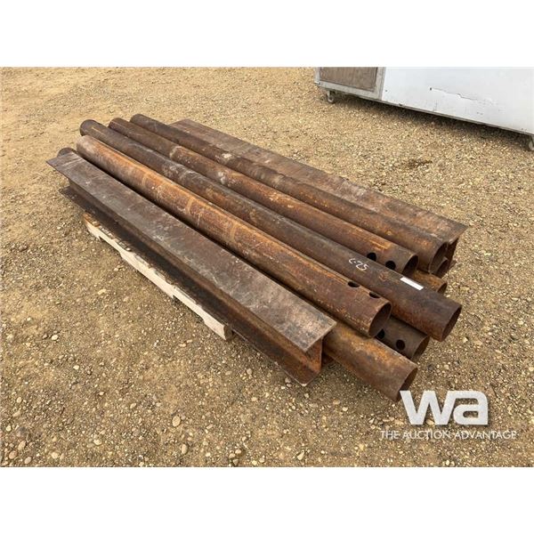 PALLET OF STEEL & PIPE