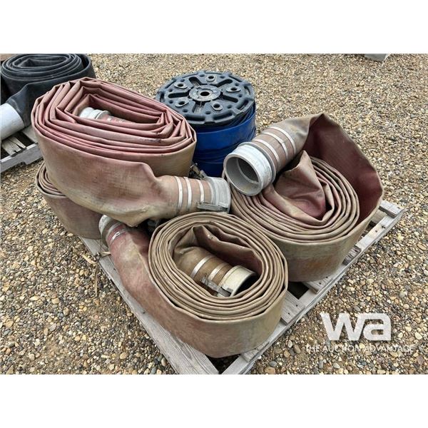 6" RED DISCHARGE HOSE
