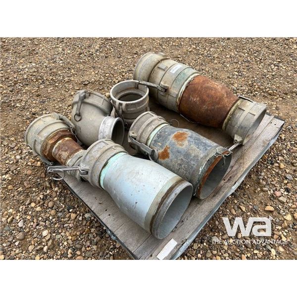 6" TO 4" CAMLOCK FITTINGS